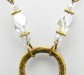 Gold Love Heart Pendant Necklace 